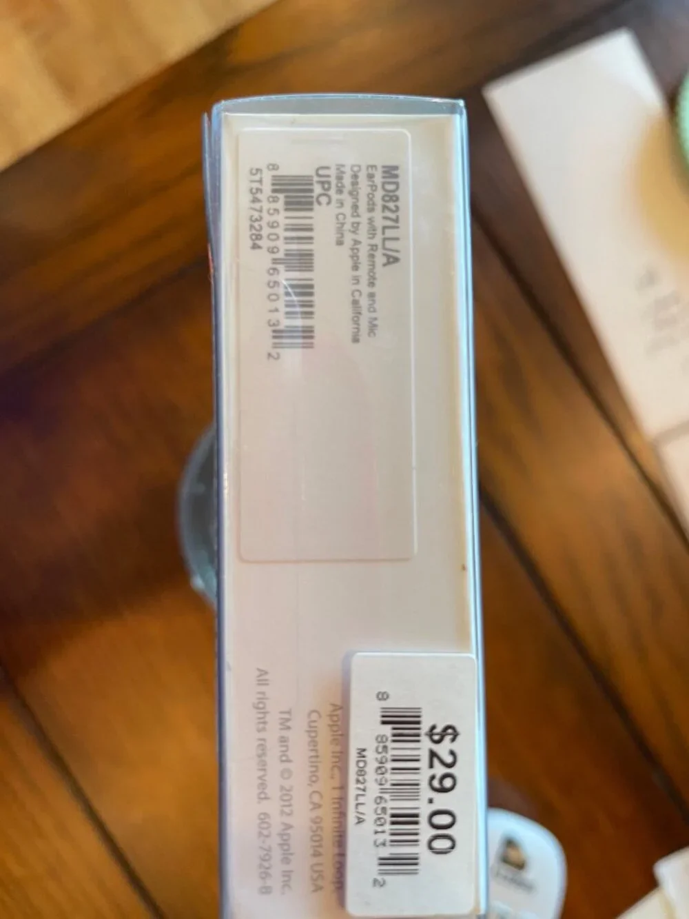Apple EarPods - never opened